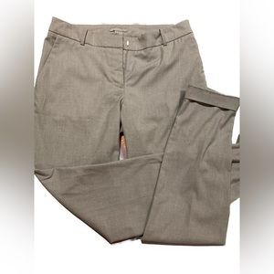 H&M Women’s Straight Leg Grey Cuffed Slacks Size 6 NWOT